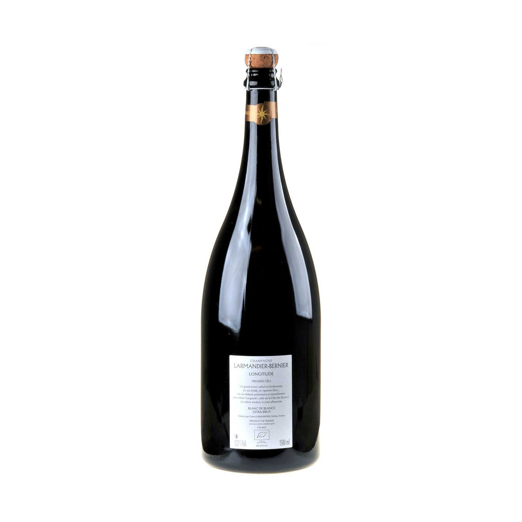 Larmandier-Bernier Longitude Champagne 1er Cru Blanc de Blancs Magnum Ruecketikette