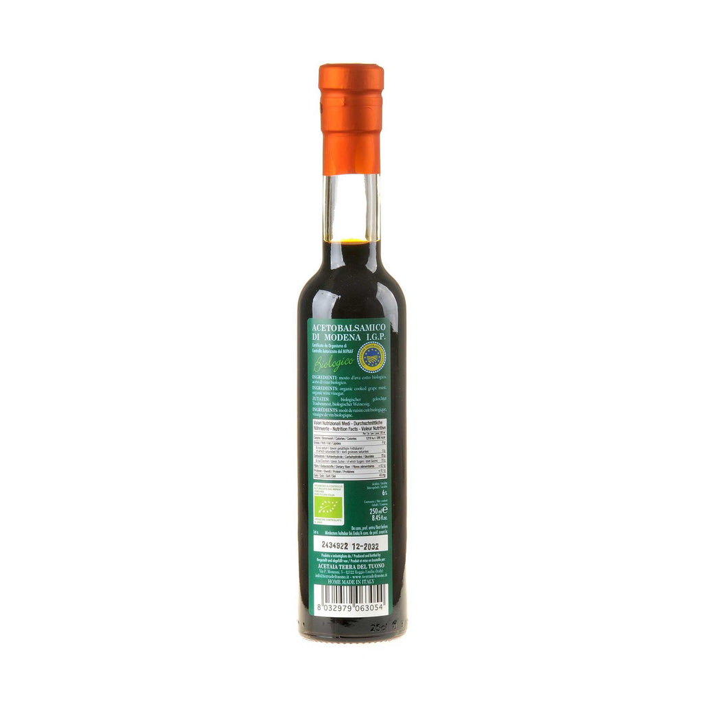 Marchesa Aceto Balsamico di Modena IGP Bio 250ml Rücketikett