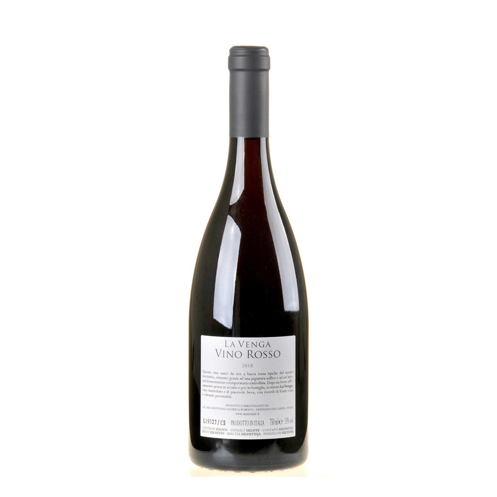 Montonale La Venga 2018 Rücketikette