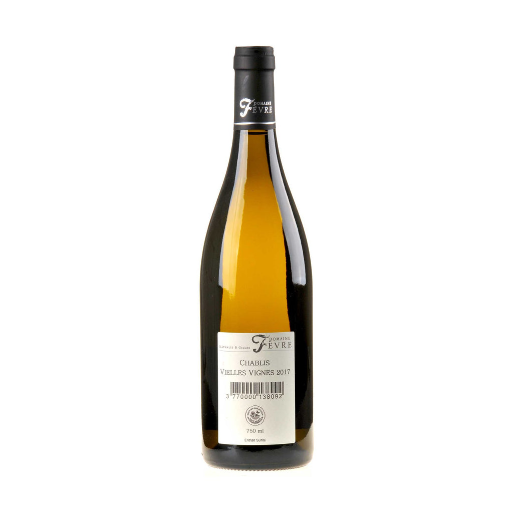 Domaine Nathalie et Gilles Fèvre Chablis Vieilles Vignes 2017 Rücketikette