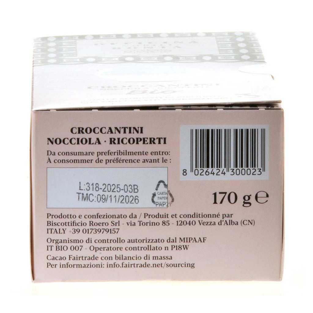 Officina Nobili Bonta Croccantini Nocciola Bio 170g Boden