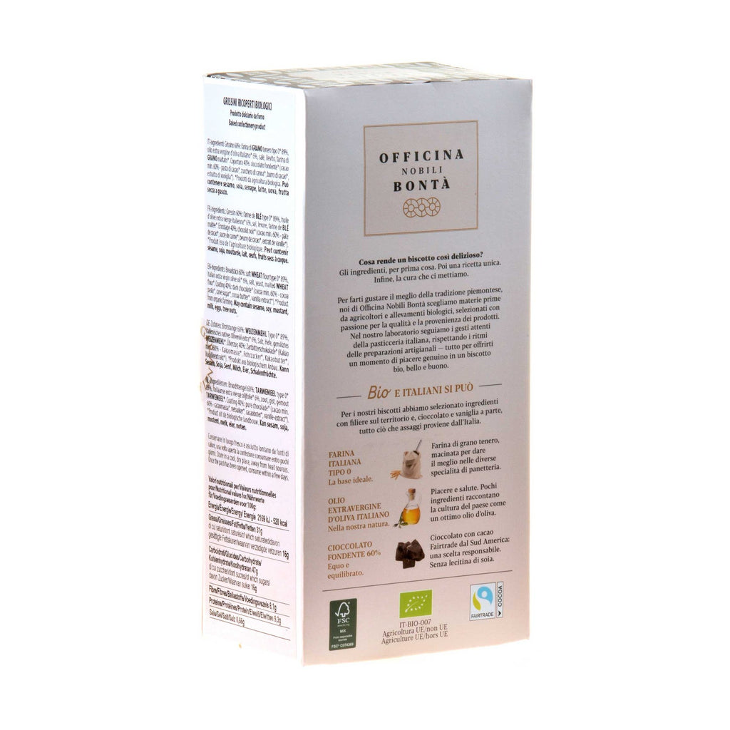 Officina Nobili Bonta Grissini Ricoperti Bio 150g Ruecketikett