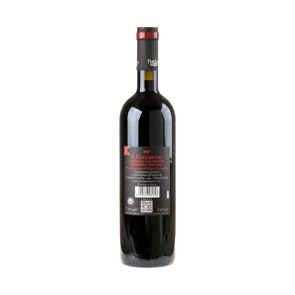 PepI Lignana Il Cucchetto Cabernet Sauvignon Maremma Toscana 2021 Ruecketikett