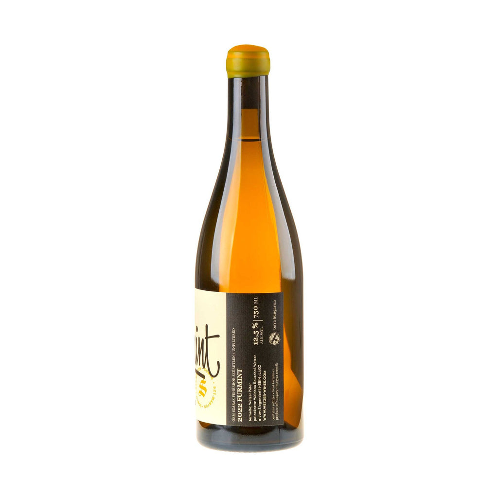 Bild Peter Wetzer Furmint Somló 2022 Rücketikett