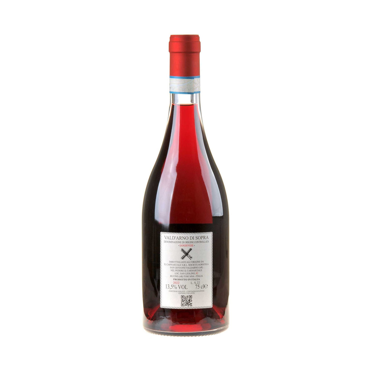 Podere Il Carnasciale Ottantadue 2022 Rücketikett