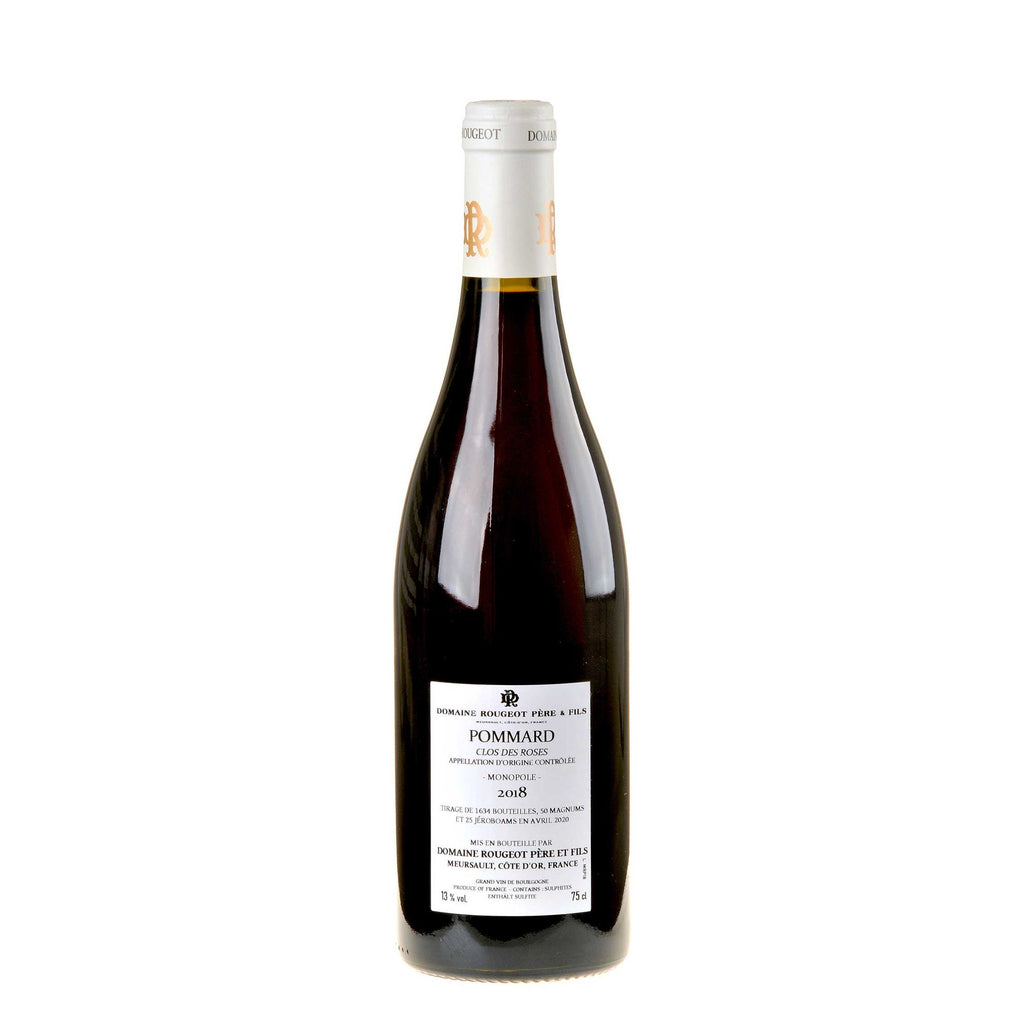 Rougeot Père & Fils Pommard Clos des Roses Monopole 2018 Rücketikette