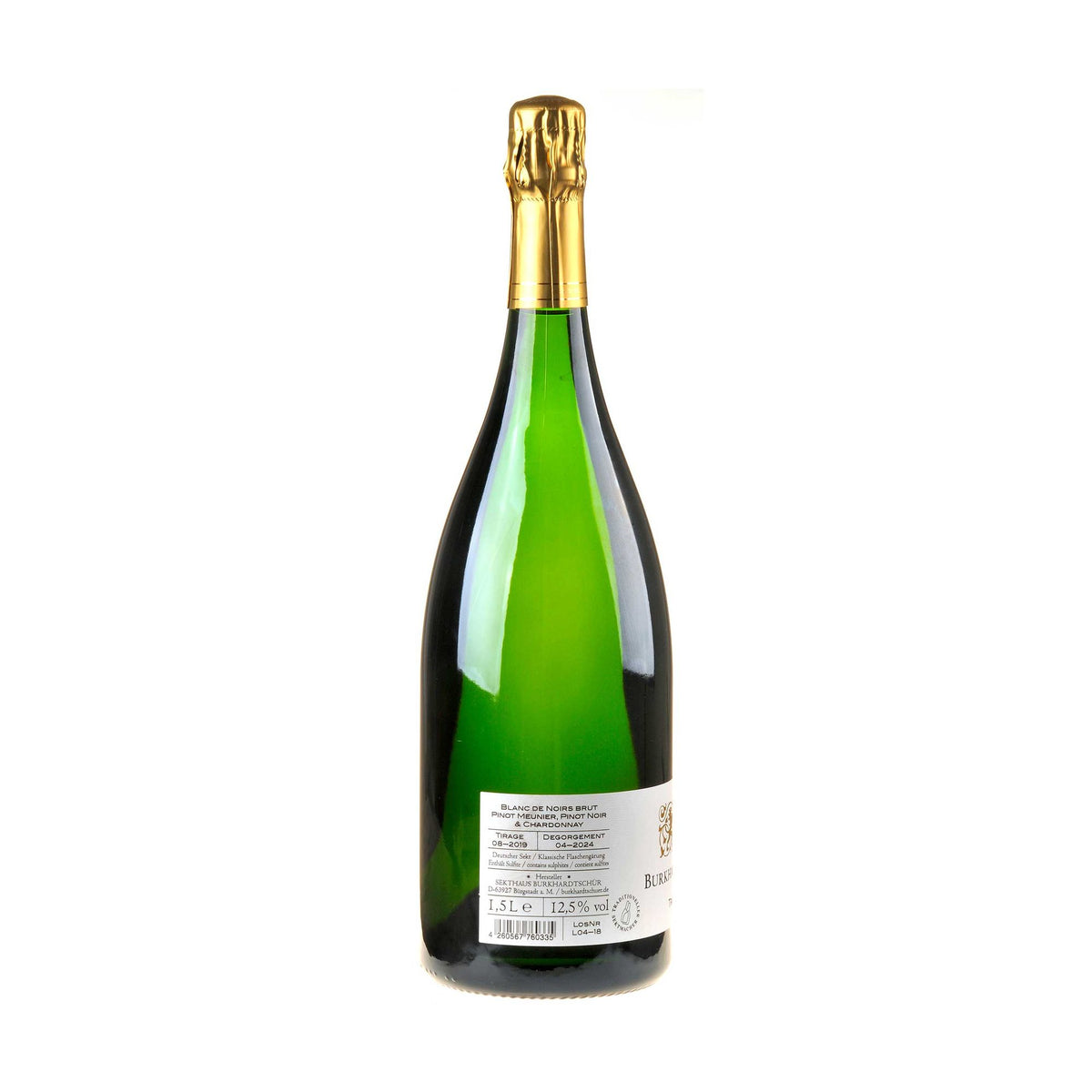 Bild Sekthaus BurkhardtSchür Tradition Brut Magnum Rücketikett