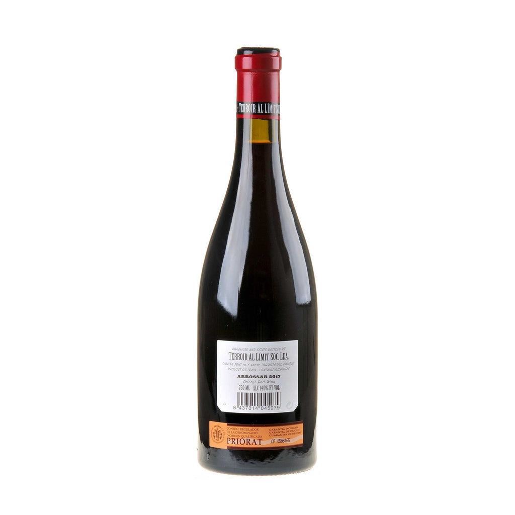 Terroir al Limit Arbossar 2017 Rücketikett