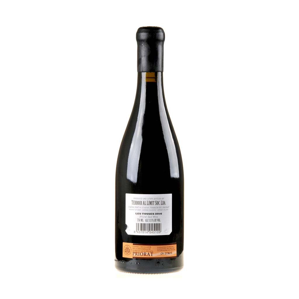 Terroir al Limit Les Tosses 2016 Rücketikette