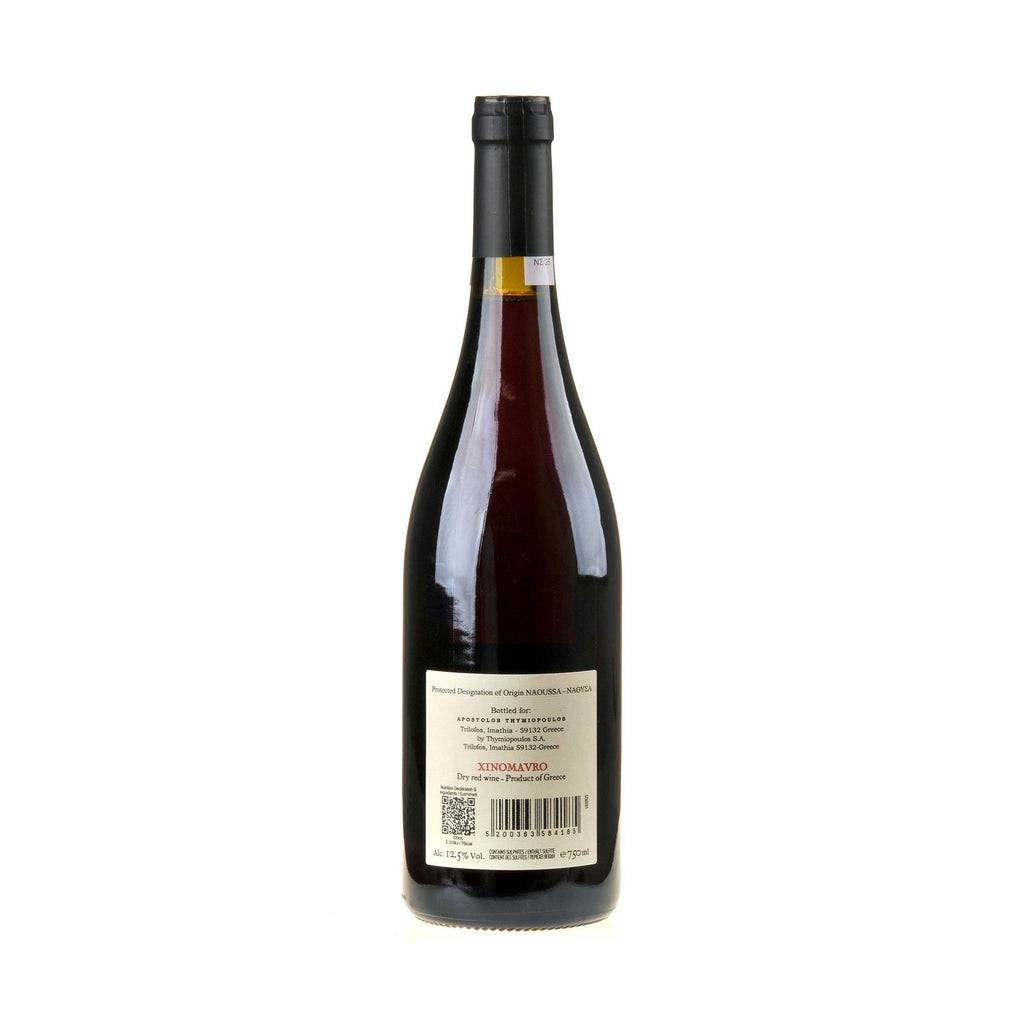 Thymiopoulos Vineyards Naoussa Alta 2024 Rücketikett