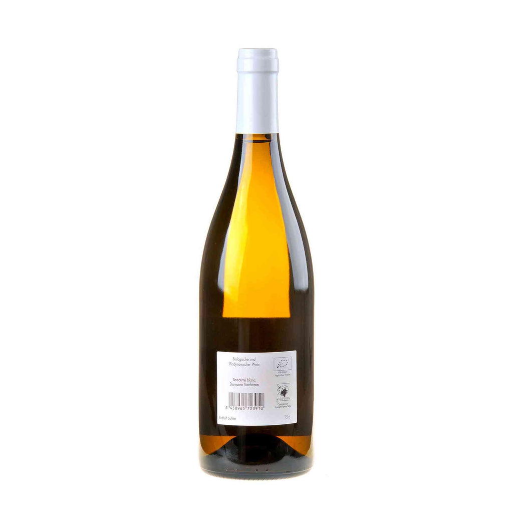 Vacheron Sancerre Blanc Bio 2022 Rücketikett