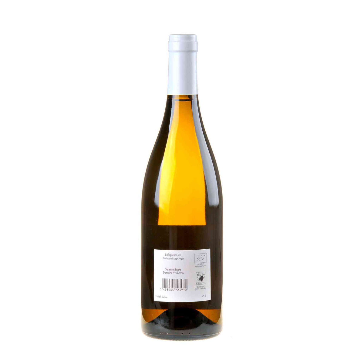 Vacheron Sancerre Blanc Bio 2022 Rücketikett