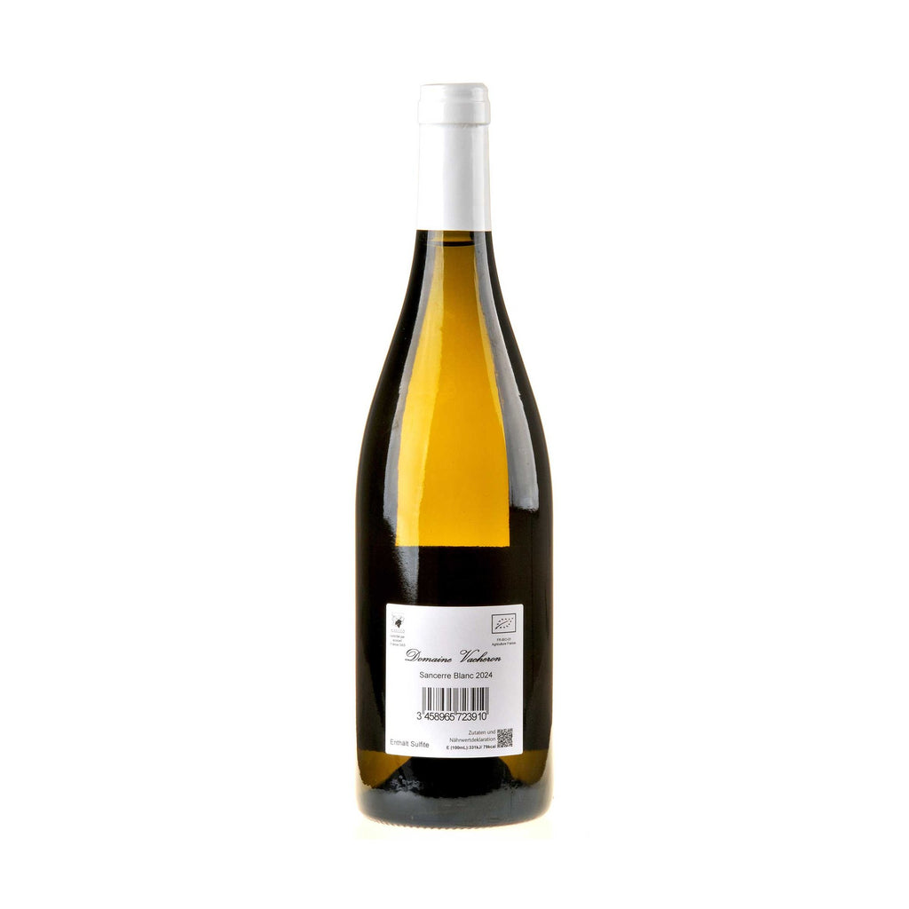 Vacheron Sancerre Blanc Bio 2024 Rücketikett