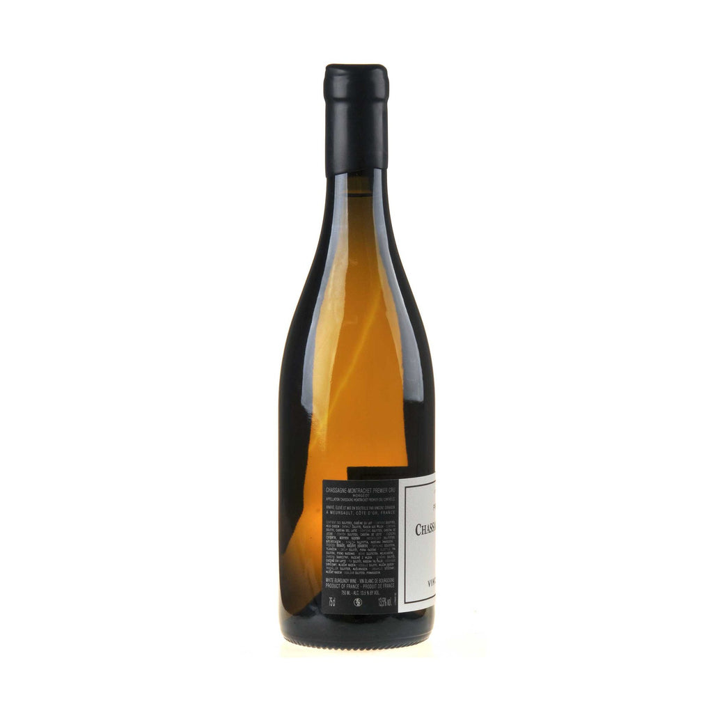 Vincent Girardin Chassagne-Montrachet 1er Cru Morgeot 2022 Rücketikett