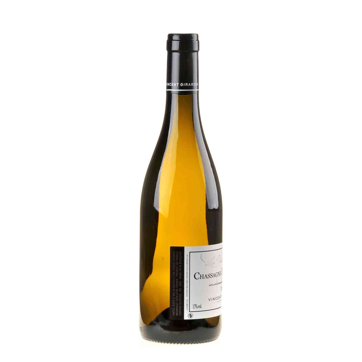Vincent Girardin Chassagne-Montrachet Vieilles Vignes 2021 Rücketikett