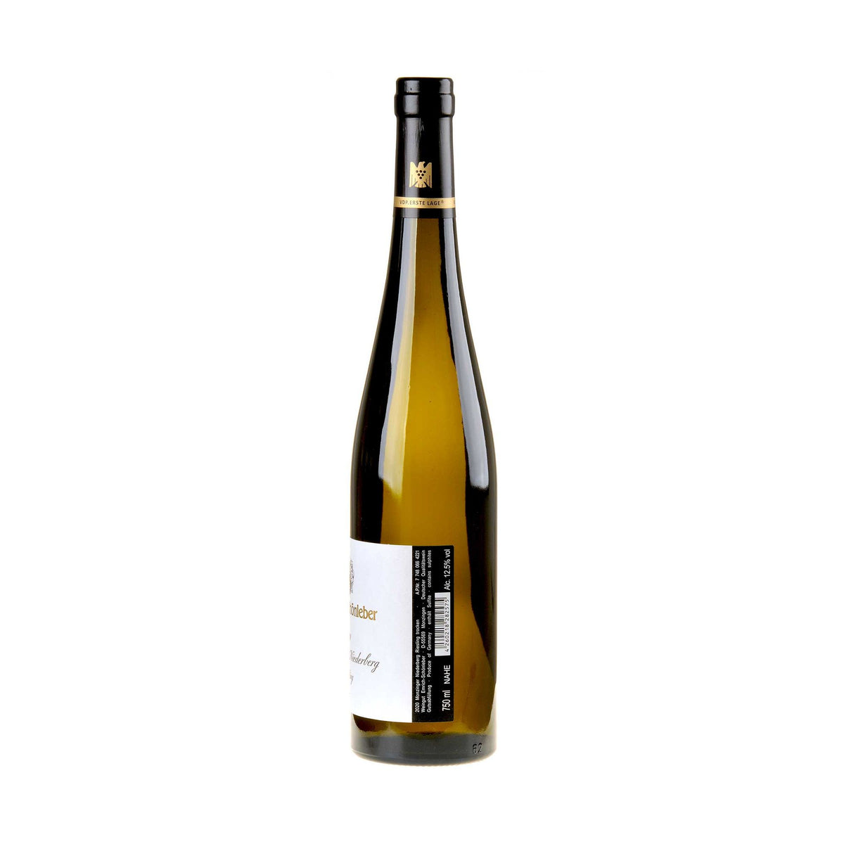 Weingut Emrich-Schönleber Monzinger Niederberg Riesling 1G 2020 Rücketikett