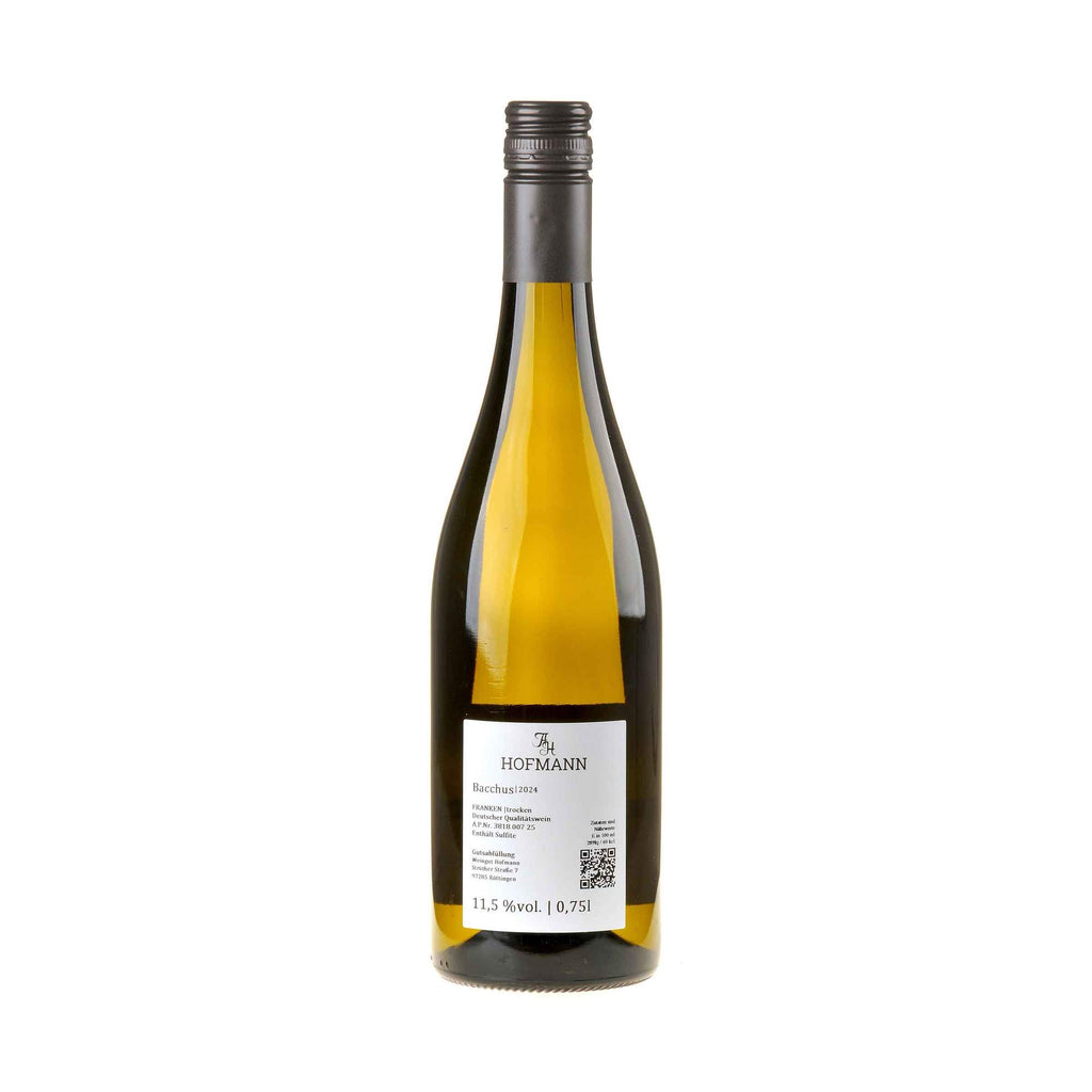 Weingut Familie Hofmann Bacchus 2024 Ruecketikett