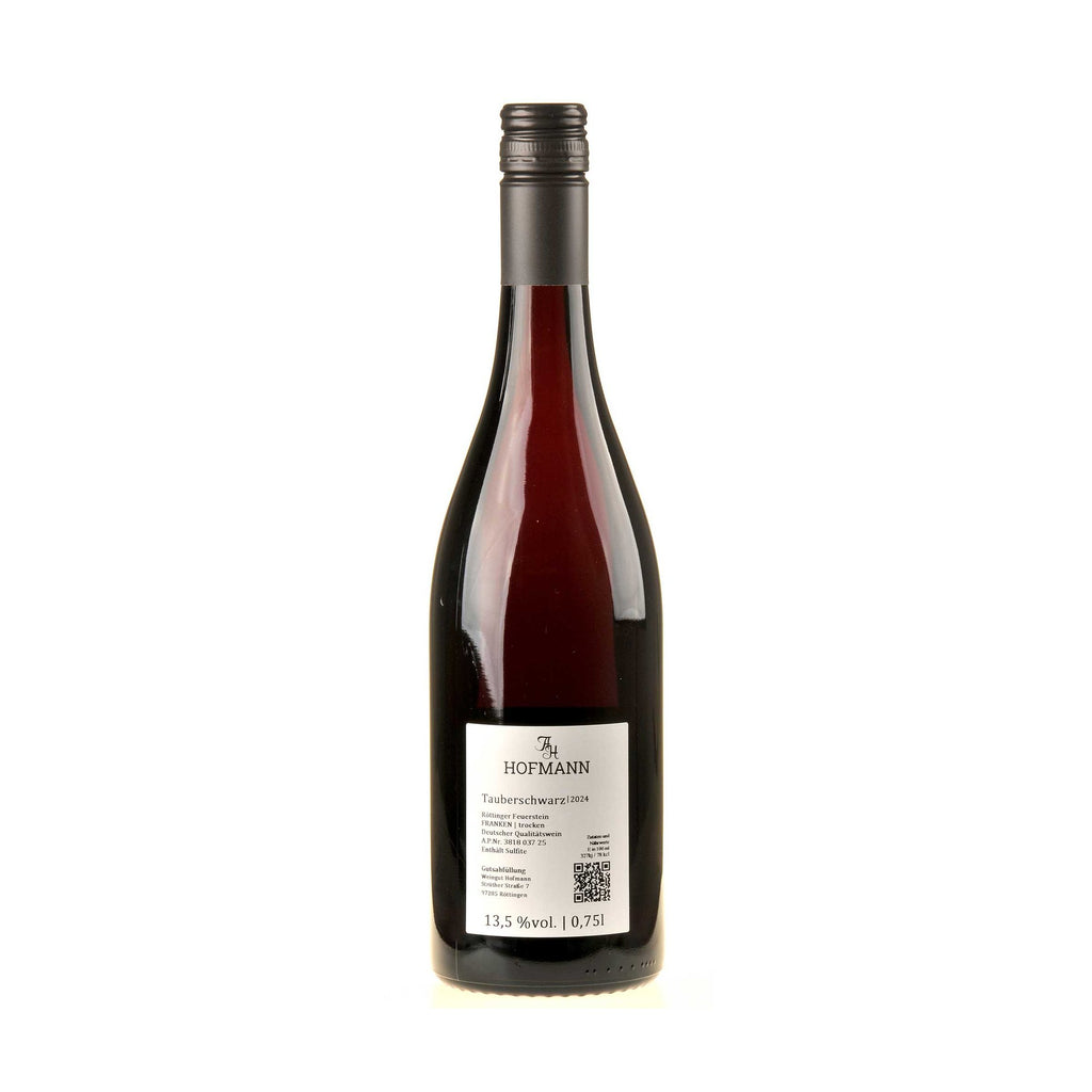 Weingut Familie Hofmann Tauberschwarz 2024 Ruecketikett