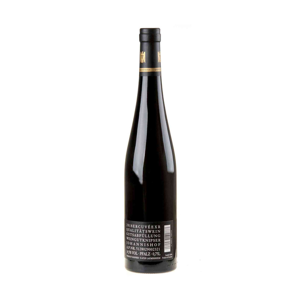 Weingut Knipser Cuvée XR 2018 Rücketikett