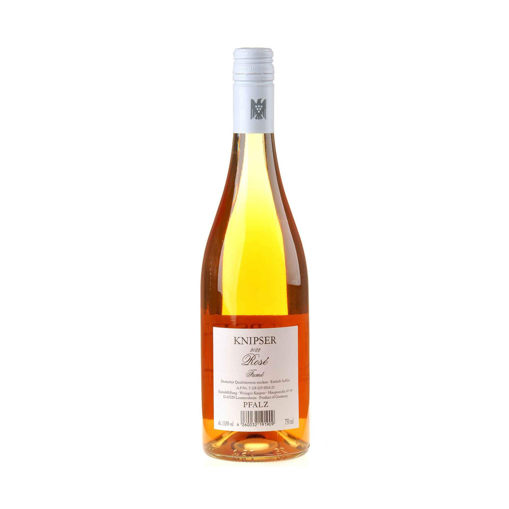Weingut Knipser Rosé Fumé 2022 Ruecketikett