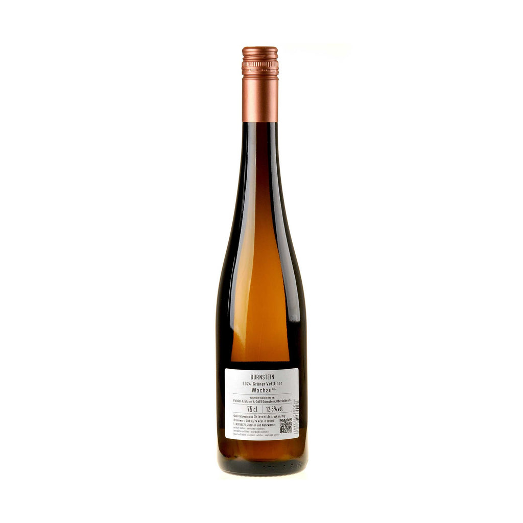 Weingut Pichler-Krutzler Grüner Veltliner Dürnstein 2024 Rücketikett