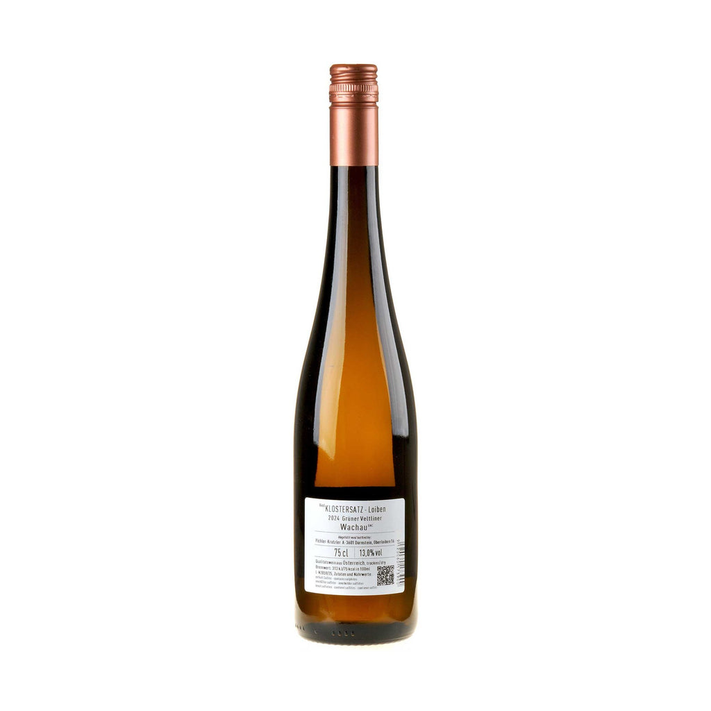 Weingut Pichler-Krutzler Grüner Veltliner Ried Klostersatz 2024 Rücketikett