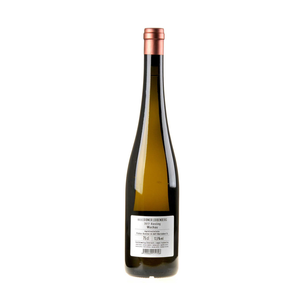 Weingut Pichler-Krutzler Riesling Loibenberg 2017 Rücketikette