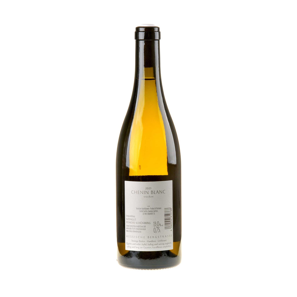 Weingut Schloss Schönberg Chenin Blanc 2023 Rücketikett