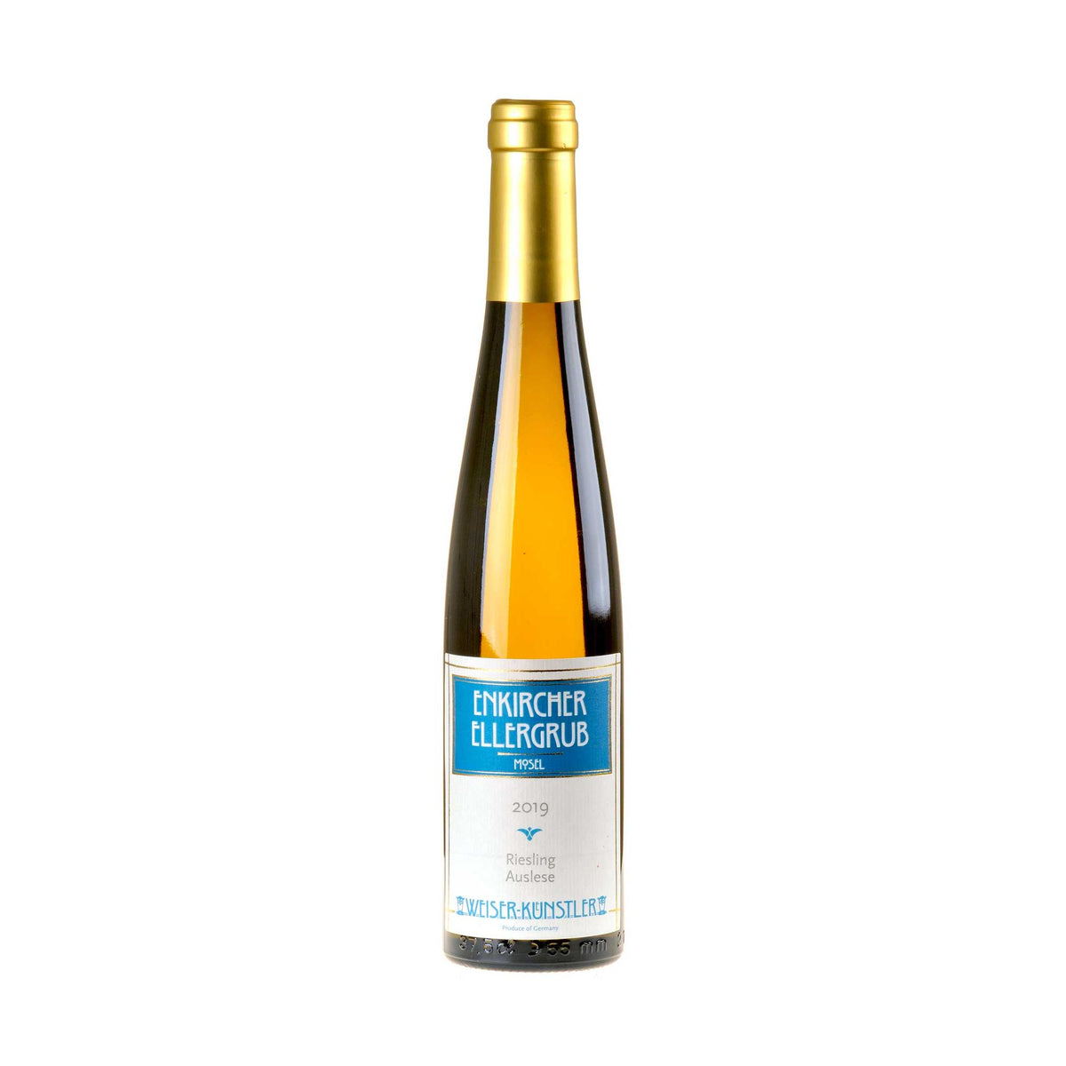 Weiser-Künstler Riesling Ellergrub Auslese Goldkapsel 0,375l Bio 2019