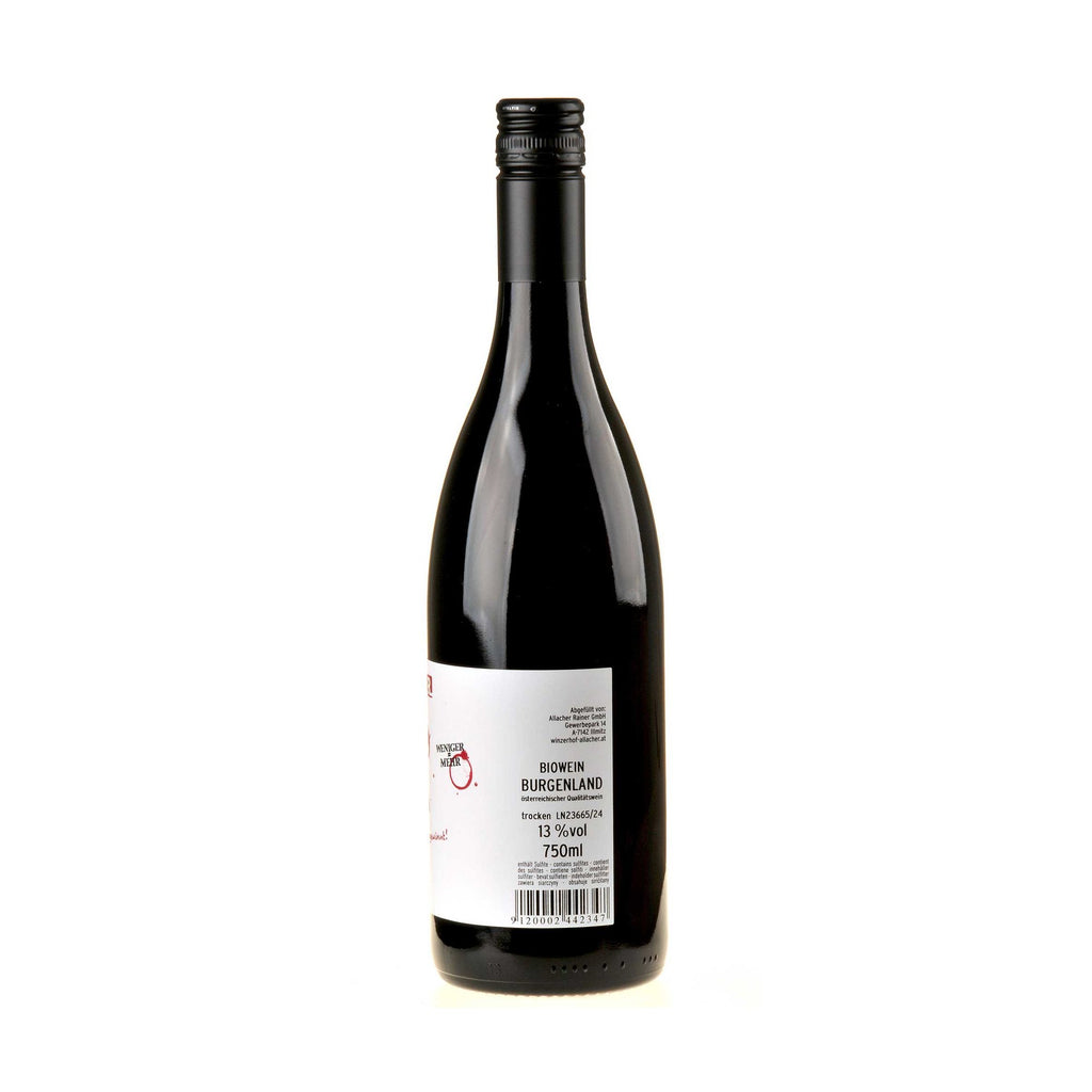 Winzerhof Allacher Heideboden Rot trocken Bio Ruecketikett
