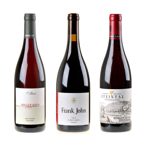 3er-Weinpaket L’Art du Pinot Noir allemand zum vinocentral-Livestream 3 Gläser: Spätburgunder