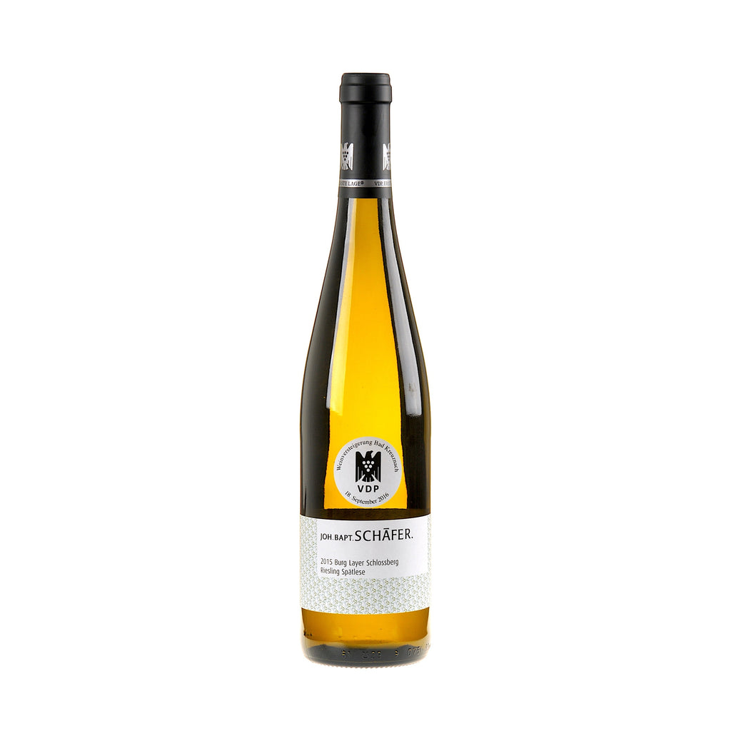 Joh. Bapt. Schäfer Burg Layer Schlossberg Riesling Spätlese - Versteigerungswein
